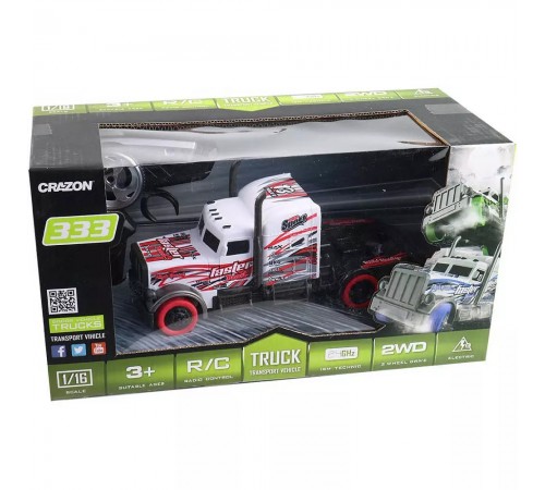 Радиоуправляемый грузовик - тягач FASTER BEAST (2WD, акб, 1:16) - GM1929-RED Радиоуправляемый грузовик - тягач FASTER BEAST (2WD, акб, 1:16) - GM1929-RED