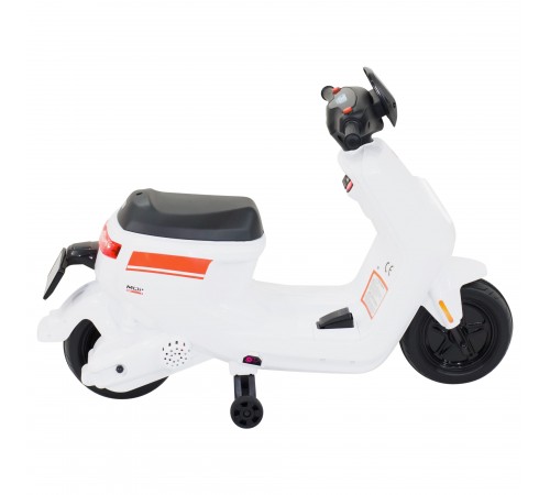 Детский электромотоцикл скутер с пультом управления NIU MQi+ Sport 12V - AHL012-WHITE Детский электромотоцикл скутер с пультом управления NIU MQi+ Sport 12V - AHL012-WHITE