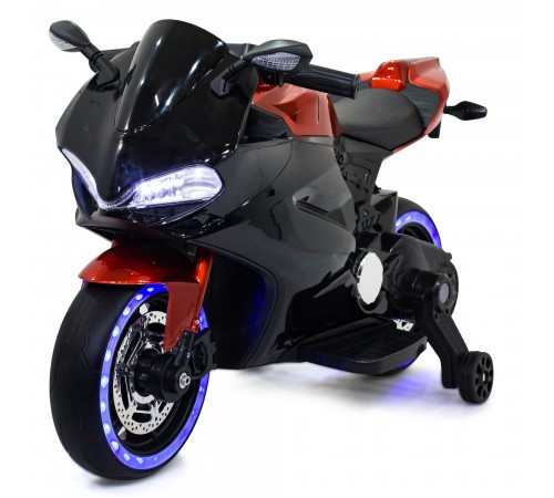 Детский электромотоцикл Ducati Red Black (12V, EVA, ручка газа) - FT-1628-SP-RED-BLACK Детский электромотоцикл Ducati Red Black (12V, EVA, ручка газа) - FT-1628-SP-RED-BLACK