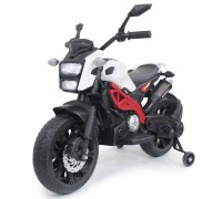 Детский электромотоцикл Harley Davidson - DLS01-WHITE-RED