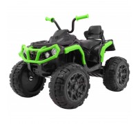 Детский квадроцикл Grizzly ATV Green/Black 12V с пультом управления - BDM0906