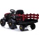 Детский электромобиль Bettyma трактор с прицепом 2WD 12V - BDM0925-RED