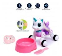 Радиоуправляемый робот Фиолетовый Единорог Пультовод - ZYB-B3832-1-BLUE