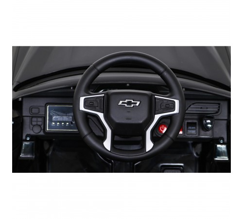 Детский электромобиль Chevrolet Tahoe EVA 2WD 12V - HL588-LUX-BLACK-PAINT