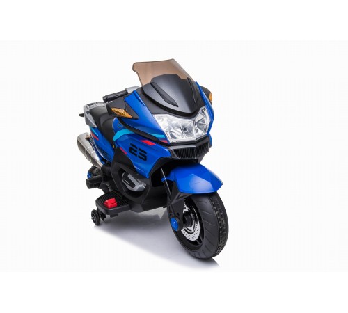 Детский электромотоцикл XMX (синий, EVA, с ручкой газа, 12V) - XMX609-BLUE Детский электромотоцикл XMX (синий, EVA, с ручкой газа, 12V) - XMX609-BLUE