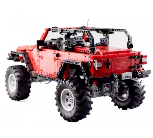 Радиоуправляемый конструктор CADA deTech Jeep Wrangler (1941 деталь) - C61006W