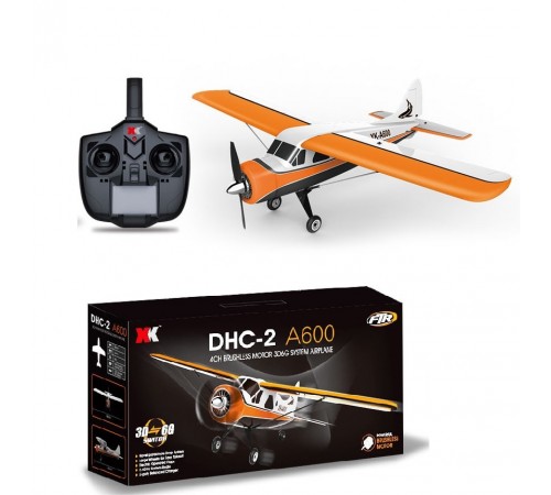 Радиоуправляемый самолет XK Innovations A600 (DHC-2 Beaver) 3D RTF с автопилотом - XK-A600 Радиоуправляемый самолет XK Innovations A600 (DHC-2 Beaver) 3D RTF с автопилотом - XK-A600