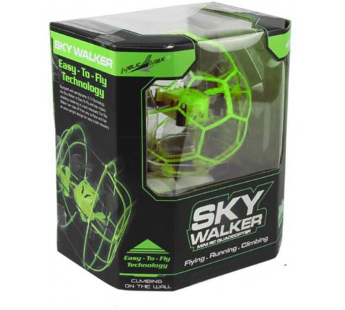 Радиоуправляемый квадрокоптер Helimax Green SkyWalker в сетке - HM1340-GREEN Радиоуправляемый квадрокоптер Helimax Green SkyWalker в сетке - HM1340-GREEN