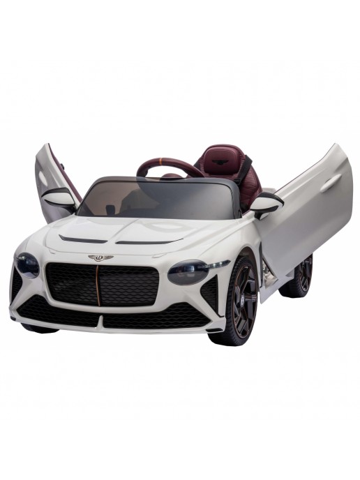 Детский электромобиль Bentley Bacalar (полный привод, 12V) - JE1008-WHITE