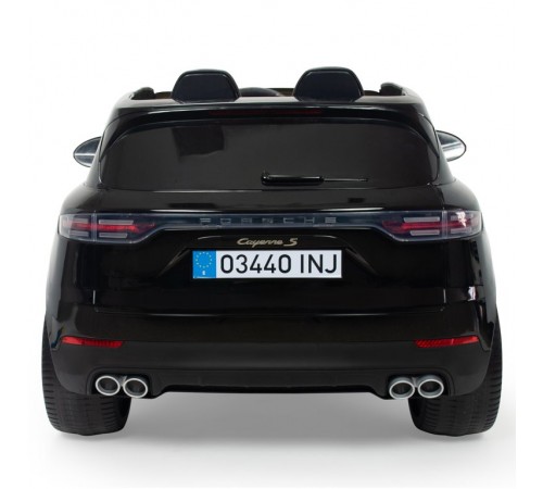 Детский электромобиль PORSCHE CAYENNE S 12V - JJ2128-BLACK-PAINT
