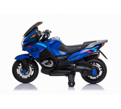 Детский электромотоцикл XMX (синий, EVA, с ручкой газа, 12V) - XMX609-BLUE Детский электромотоцикл XMX (синий, EVA, с ручкой газа, 12V) - XMX609-BLUE