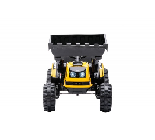 Детский электромобиль трактор с ковшом и прицепом (желтый, 2WD, EVA) - HL389-LUX-YELLOW-TRAILER Детский электромобиль трактор с ковшом и прицепом (желтый, 2WD, EVA) - HL389-LUX-YELLOW-TRAILER