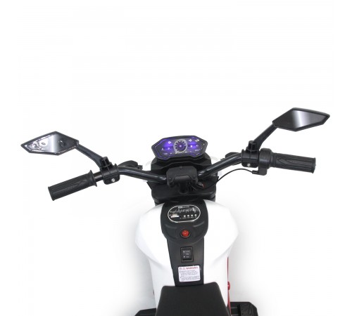 Детский электромотоцикл Harley Davidson - DLS01-WHITE-RED