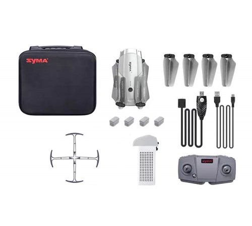Квадрокоптер Syma с камерой FPV, 4K камера, GPS 2.4G с сумкой - SYMA-X30-BAG Квадрокоптер Syma с камерой FPV, 4K камера, GPS 2.4G с сумкой - SYMA-X30-BAG