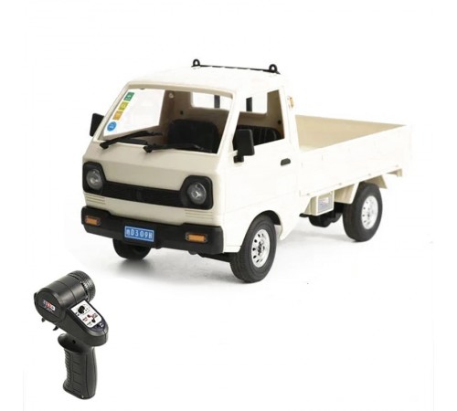 Радиоуправляемый японский белый грузовичок WPL Suzuki Carry ST90 1:16 - WPLD-12MINI Радиоуправляемый японский белый грузовичок WPL Suzuki Carry ST90 1:16 - WPLD-12MINI