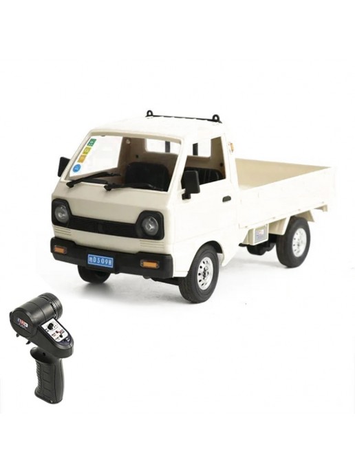 Радиоуправляемый японский белый грузовичок WPL Suzuki Carry ST90 1:16 - WPLD-12MINI