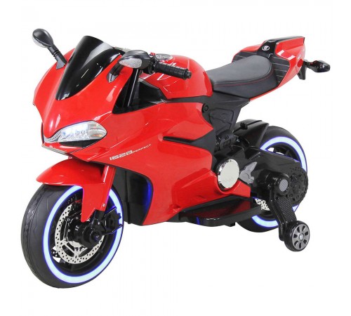 Детский электромобиль - мотоцикл Ducati Red - SX1628-G Детский электромобиль - мотоцикл Ducati Red - SX1628-G