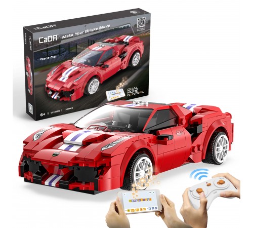 Конструктор CaDa Ferrari 488, 306 элементов - C51072W Конструктор CaDa Ferrari 488, 306 элементов - C51072W