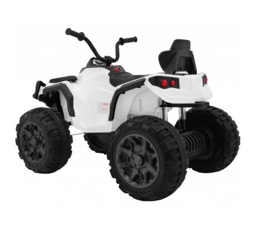 Детский квадроцикл Grizzly ATV 4WD White 12V с пультом управления - BDM0906-4 Детский квадроцикл Grizzly ATV 4WD White 12V с пультом управления - BDM0906-4