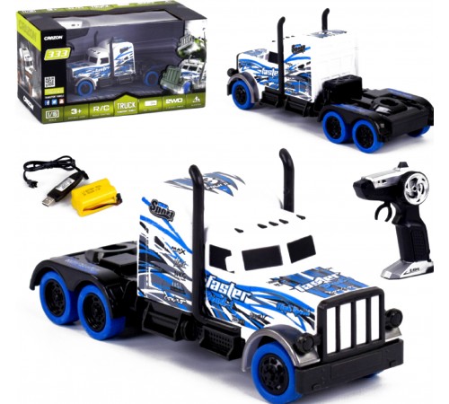 Радиоуправляемый грузовик - тягач FASTER BEAST (2WD, акб, 1:16) - GM1929-BLUE Радиоуправляемый грузовик - тягач FASTER BEAST (2WD, акб, 1:16) - GM1929-BLUE