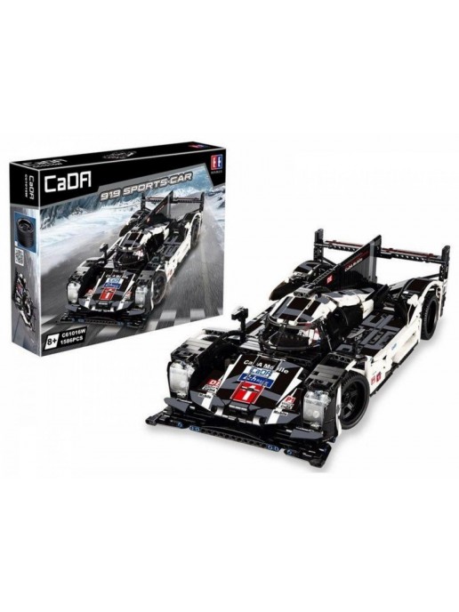 Конструктор CADA спортивный автомобиль Porsche 919, 1586 элементов - C61016W