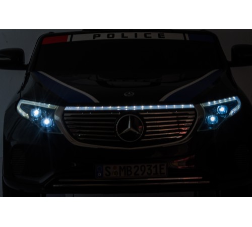 Детский электромобиль Mercedes Benz Police EQC 400 4MATIC - HL378-WHITE