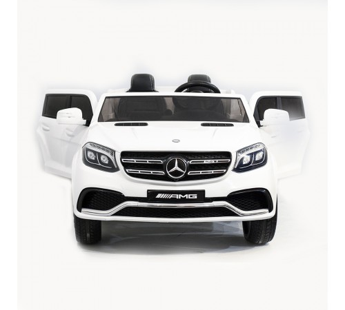 Детский электромобиль Mercedes Benz GLS63 LUXURY 4x4 12V 2.4G - White - HL228-LUX-W