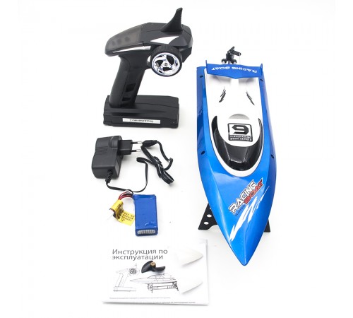 Радиоуправляемый катер Fei Lun High Speed Blue Boat 2.4GHz - FT009-B Радиоуправляемый катер Fei Lun High Speed Blue Boat 2.4GHz - FT009-B