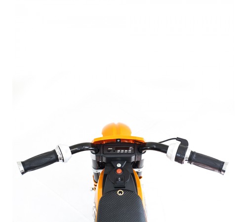 Детский кроссовый электромотоцикл Qike TD Orange 6V - QK-3058-ORANGE Детский кроссовый электромотоцикл Qike TD Orange 6V - QK-3058-ORANGE