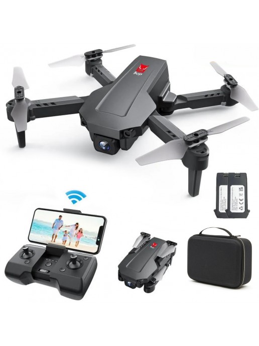 Радиоуправляемый квадрокоптер с сумкой MJX V1 4K/1080P WiFi FPV 2 АКБ 2.4G - MJX-V1-BAG-COMBO