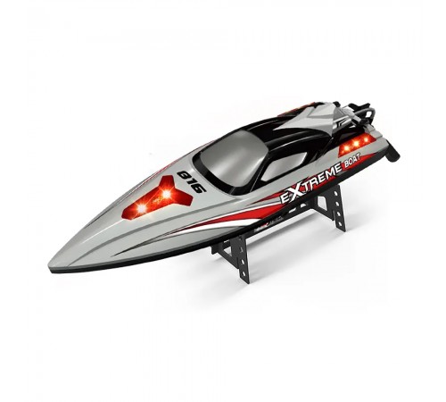 Радиоуправляемый катер Grey Extreme (48 см, 55 км/ч, Brushless, 2.4G) - HJ816PRO-GREY