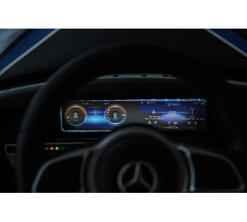 Детский электромобиль Mercedes Benz Police EQC 400 4MATIC - HL378-BLACK