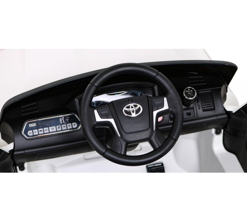 Детский электромобиль TOYOTA LAND CRUISER 12V - JJ2022-WHITE