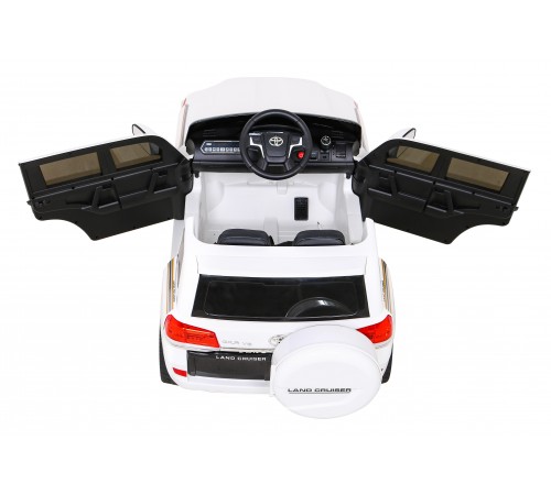 Детский электромобиль TOYOTA LAND CRUISER 12V - JJ2022-WHITE