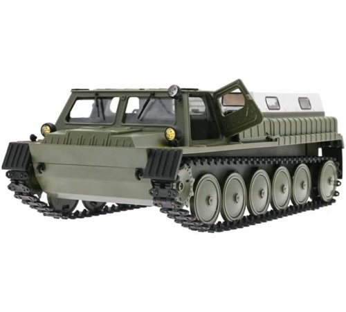 Радиоуправляемый гусеничный советский вездеход WPL ГАЗ-71 RTR масштаб 1:16 - WPLE-1 Радиоуправляемый гусеничный советский вездеход WPL ГАЗ-71 RTR масштаб 1:16 - WPLE-1