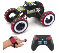 Радиоуправляемый джип для дрифта Yearoo (часы + пульт) 1:12 - 668-1A-GREEN