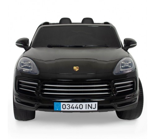 Детский электромобиль PORSCHE CAYENNE S 12V - JJ2128-BLACK-PAINT