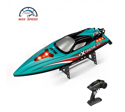 Радиоуправляемый катер Blue Extreme (48 см, 55 км/ч, Brushless, 2.4G) - HJ816PRO-BLUE