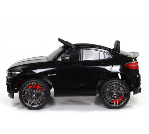 Электромобиль BMW X6M 12V (полный привод, EVA) - FT-968-BLACK-PAINT