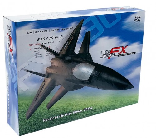 Радиоуправляемый самолет Fei Xiong J-20 RTF 2.4G - FX830-BLACK Радиоуправляемый самолет Fei Xiong J-20 RTF 2.4G - FX830-BLACK