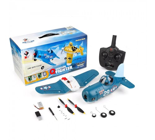 Радиоуправляемый самолет WLTOYS XK F4U Corsair A500 6-Axis Gyro 2.4GHz - XK-A500 Радиоуправляемый самолет WLTOYS XK F4U Corsair A500 6-Axis Gyro 2.4GHz - XK-A500
