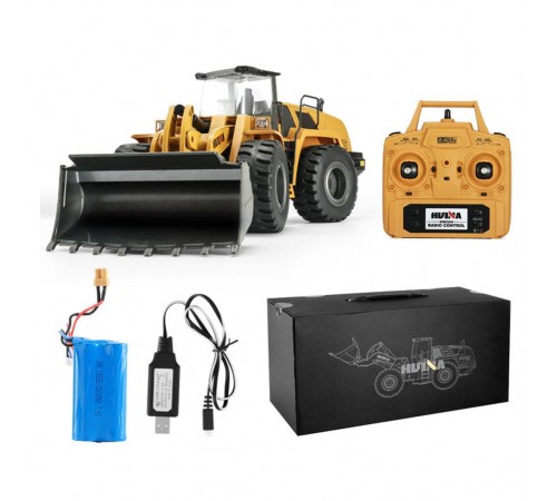 Радиоуправляемый погрузчик бульдозер HUI NA TOYS 1:14 2.4G - HN1583 Радиоуправляемый погрузчик бульдозер HUI NA TOYS 1:14 2.4G - HN1583