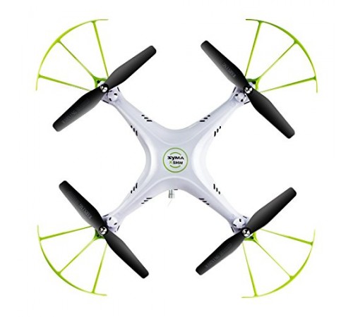 Радиоуправляемый белый квадрокоптер Syma X5HW с барометром Wi-Fi FPV - X5HW Радиоуправляемый белый квадрокоптер Syma X5HW с барометром Wi-Fi FPV - X5HW