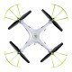 Радиоуправляемый белый квадрокоптер Syma X5HW с барометром Wi-Fi FPV - X5HW