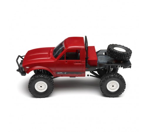 Радиоуправляемая машина WPL пикап Hilux (красный) 4WD 2.4G 1:16 RTR - WPLC-14R-RED