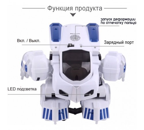Радиоуправляемый складывающийся робот Смарти - ZYB-B2842 Радиоуправляемый складывающийся робот Смарти - ZYB-B2842