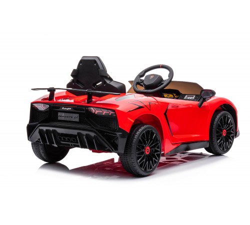 Детский электромобиль Lamborghini Aventador SV Roadster 2WD 12V - BDM0931-RED
