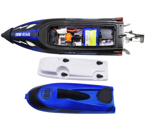 Радиоуправляемый катер Blue SpeedBoat (36 см, 25 км/ч, 2.4G) - HJ808-A2 Радиоуправляемый катер Blue SpeedBoat (36 см, 25 км/ч, 2.4G) - HJ808-A2