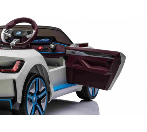 Детский электромобиль BMW I4 (полный привод, 12V) - JE1009-WHITE Детский электромобиль BMW I4 (полный привод, 12V) - JE1009-WHITE