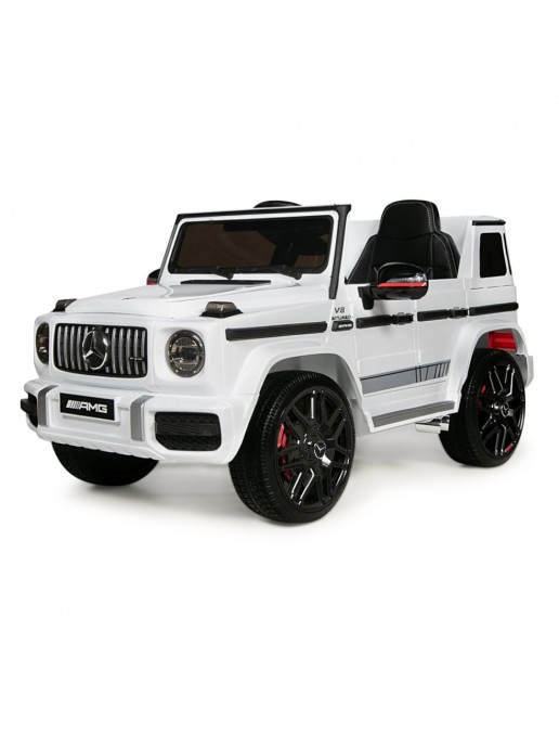 Электромобиль Mercedes-Benz G63 AMG White 12V - BBH-0002